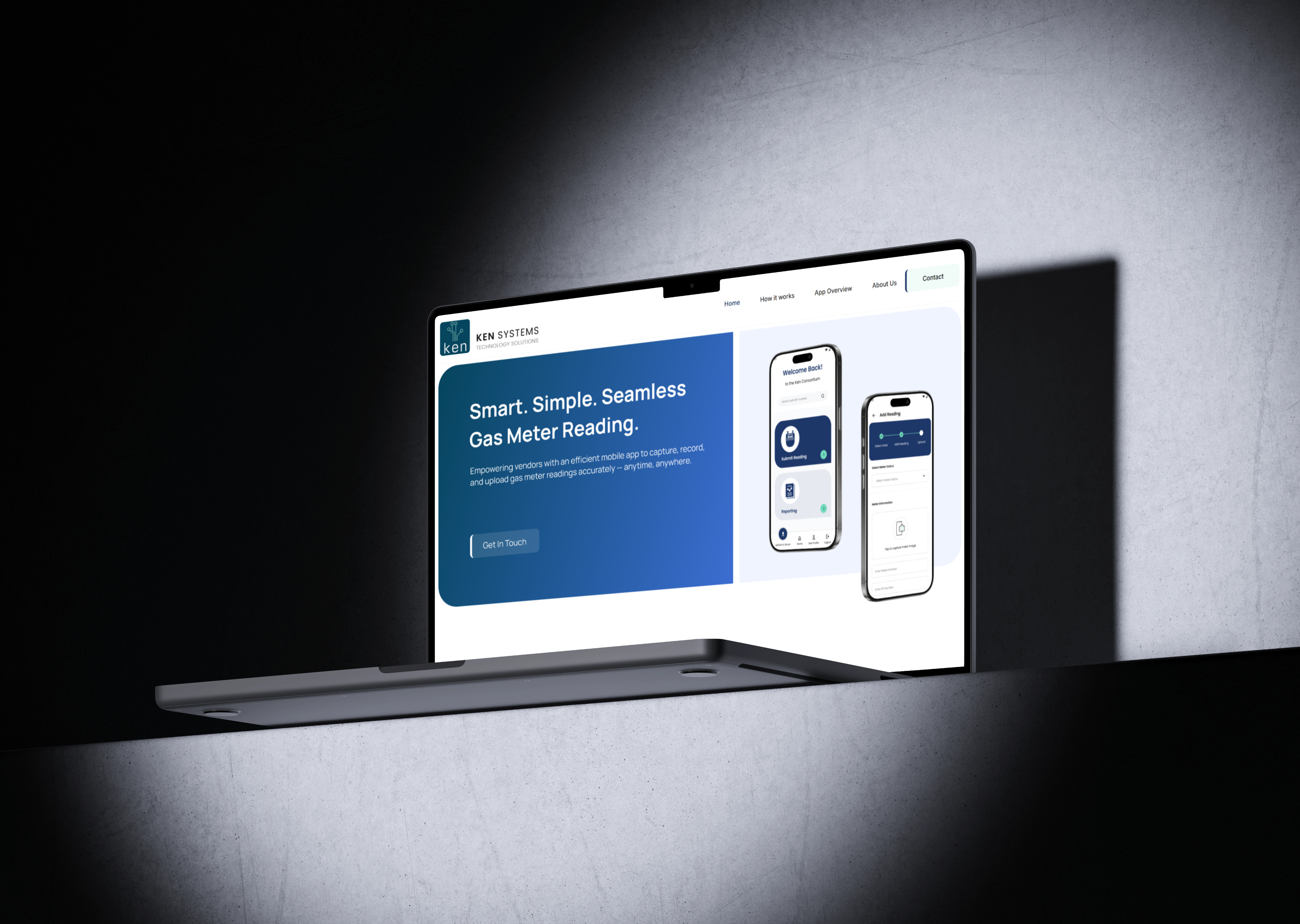 SCON UI design – home, programmes and testimonials