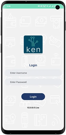 log-in-screen